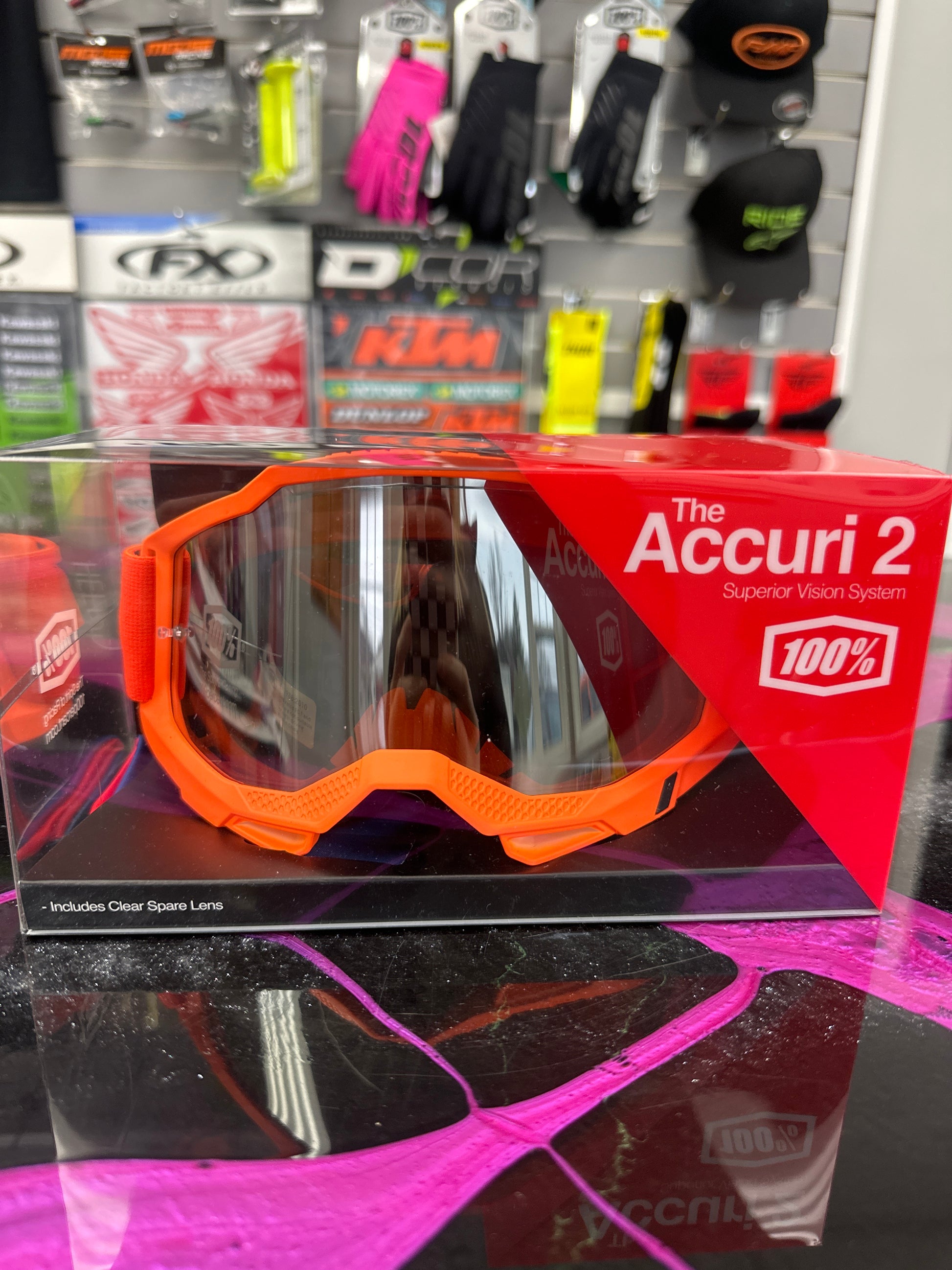 accuri goggles 100% ACCURI 2 GOGGLES – Kim's Moto Boutique