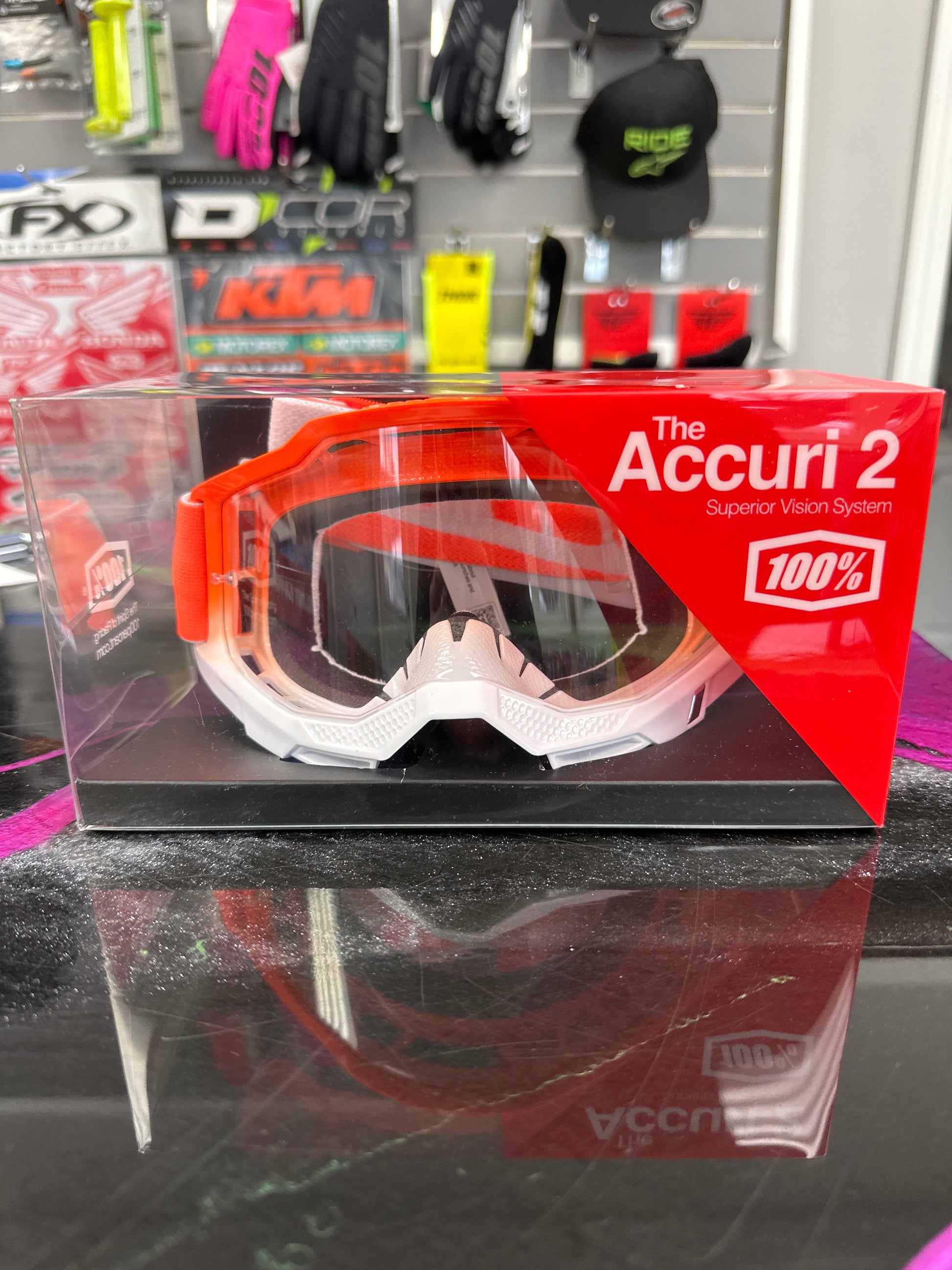 100% Accuri 2 Goggles – Kim's Moto Boutique
